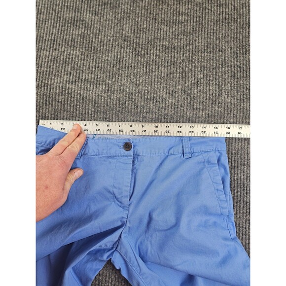 Talbots Blue The Weekender Cotton Stretch Mid Rise Chino Pants 6P (31x27) - Picture 6 of 7